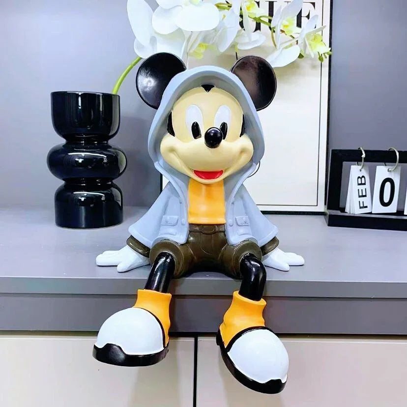 Mickey Mouse Enjoying Relaxing